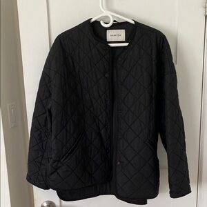 Babaton Geo jacket insulated warm coat black like new